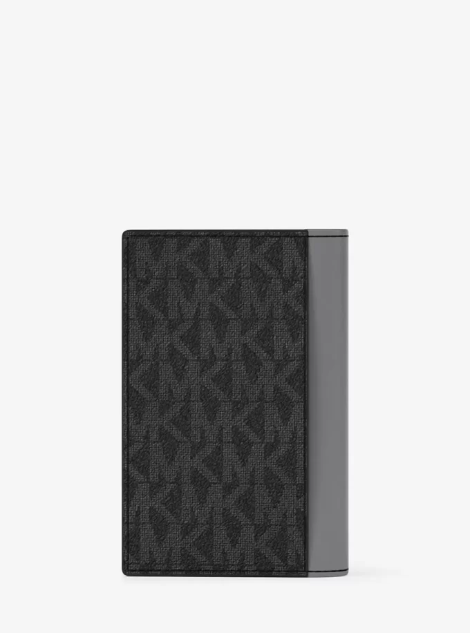 Składane etui na karty z logo Cooper Signature Składane etui na karty z logo Cooper Signature