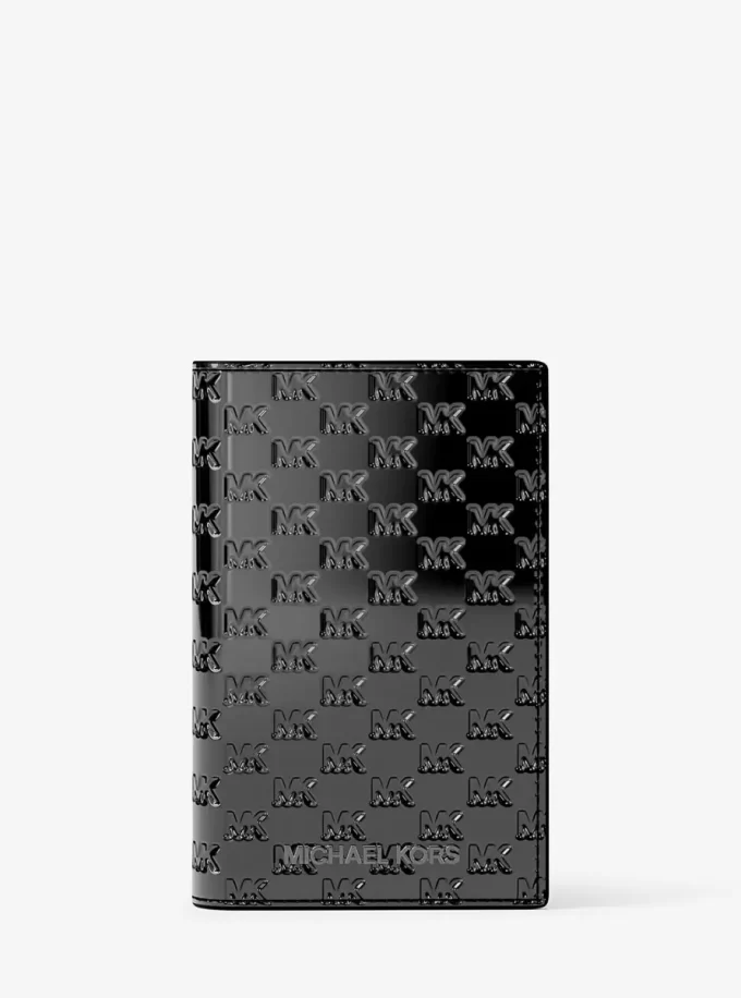 Składane etui na karty z wytłoczonym logo Cooper Metallic Składane etui na karty z wytłoczonym logo Cooper Metallic