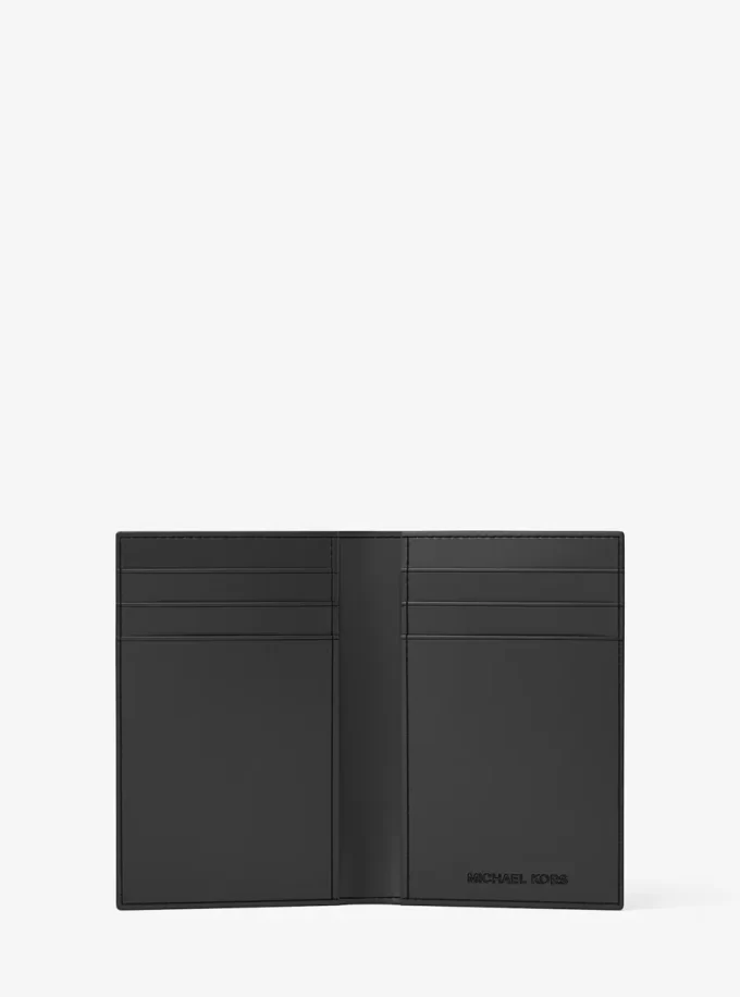 Składane etui na karty z wytłoczonym logo Cooper Metallic Składane etui na karty z wytłoczonym logo Cooper Metallic