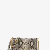 Skórzana torebka typu convertible Bryant Small Snake Embossed Skórzana torebka typu convertible Bryant Small Snake Embossed