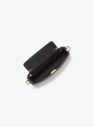 Skórzana torebka typu convertible Bryant Small Snake Embossed