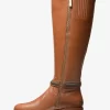 Buty skórzane Mindy z sygnowanym logo Buty skórzane Mindy z sygnowanym logo