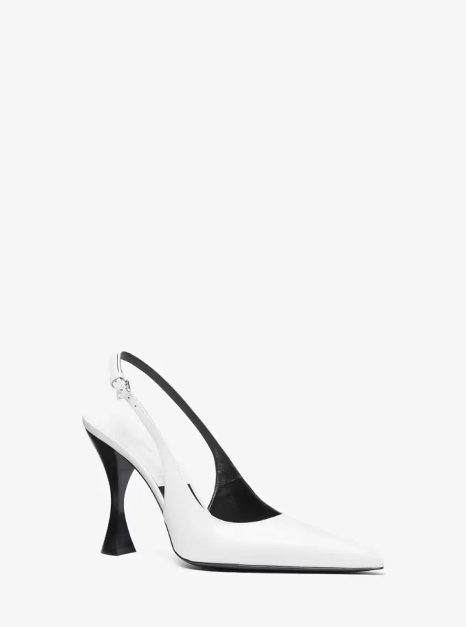 Skórzane czółenka Isabella Slingback Skórzane czółenka Isabella Slingback