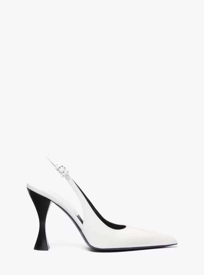 Skórzane czółenka Isabella Slingback Skórzane czółenka Isabella Slingback