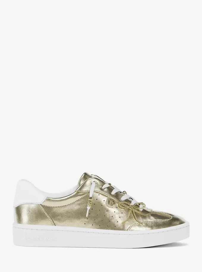 Skórzane trampki Scotty Embellished Metallic Skórzane trampki Scotty Embellished Metallic