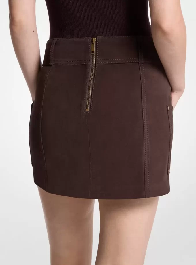 Spódnica mini zamszowa Spódnica mini zamszowa