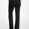 Spodnie Bootcut Stretch z mieszanki wełny Spodnie Bootcut Stretch z mieszanki wełny