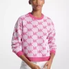 Sweter żakardowy z logo Sweter żakardowy z logo