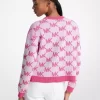 Sweter żakardowy z logo Sweter żakardowy z logo