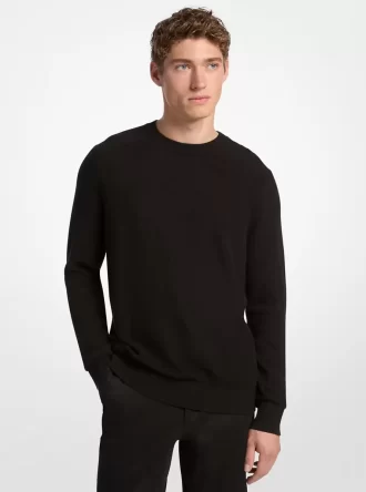 Sweter bawełniany Mouliné