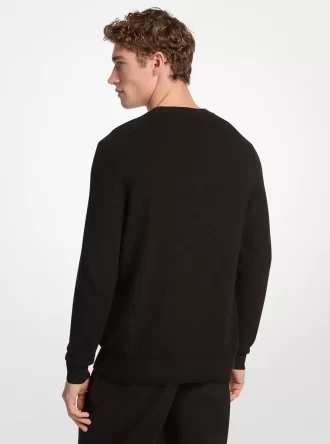 Sweter bawełniany Mouliné