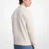 Sweter z mieszanki bawełny z zamkiem do połowy Sweter z mieszanki bawełny z zamkiem do połowy
