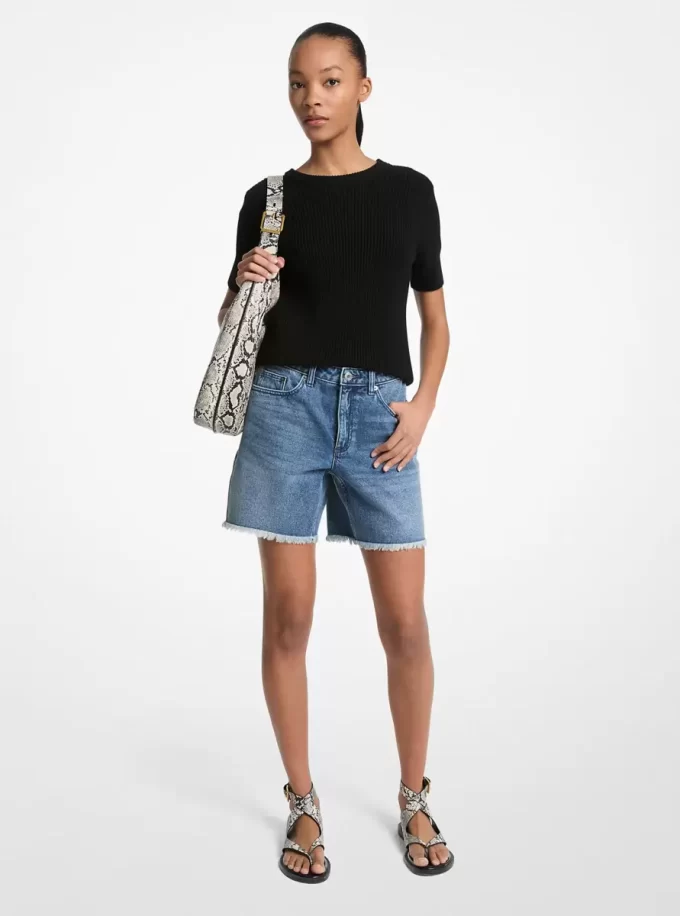 Szorty jeansowe Boyfriend Szorty jeansowe Boyfriend