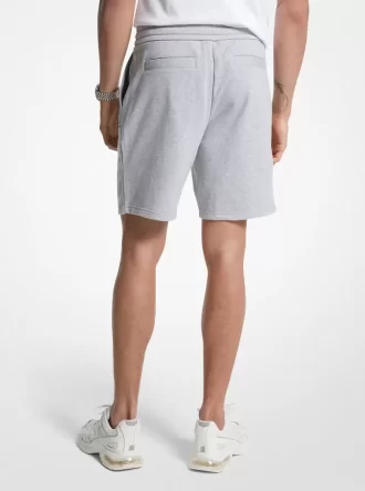 Szorty z mieszanki bawełny i materiału French Terry Szorty z mieszanki bawełny i materiału French Terry