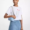 T-shirt z bawełny z cekinami i grafiką T-shirt z bawełny z cekinami i grafiką