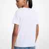 T-shirt z bawełny z cekinami i grafiką T-shirt z bawełny z cekinami i grafiką
