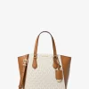Taryn Small Signature Logo i skórzana torba typu crossbody Taryn Small Signature Logo i skórzana torba typu crossbody