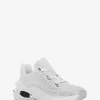 Toni Embellished Linen Blend Trainer Toni Embellished Linen Blend Trainer