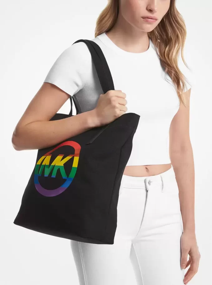Torba bawełniana z tęczowym logo PRIDE Torba bawełniana z tęczowym logo PRIDE