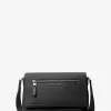 Torba kurierska Hudson Small Pebbled Leather