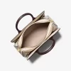 Torba Laila Medium Color-Block Pebbled Leather Satchel Torba Laila Medium Color-Block Pebbled Leather Satchel