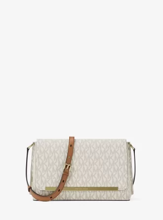 Torba listonoszka Evelyn Medium Signature Logo