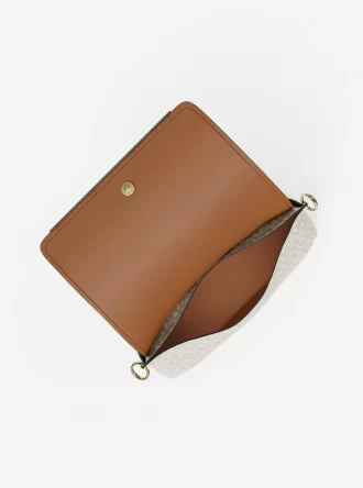 Torba listonoszka Evelyn Medium Signature Logo