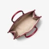 Torba Mirella Medium Metallic Signature Logo