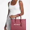 Torba Mirella Medium Metallic Signature Logo