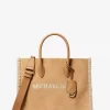 Torba Mirella Medium Suede i ze sztucznego futerka