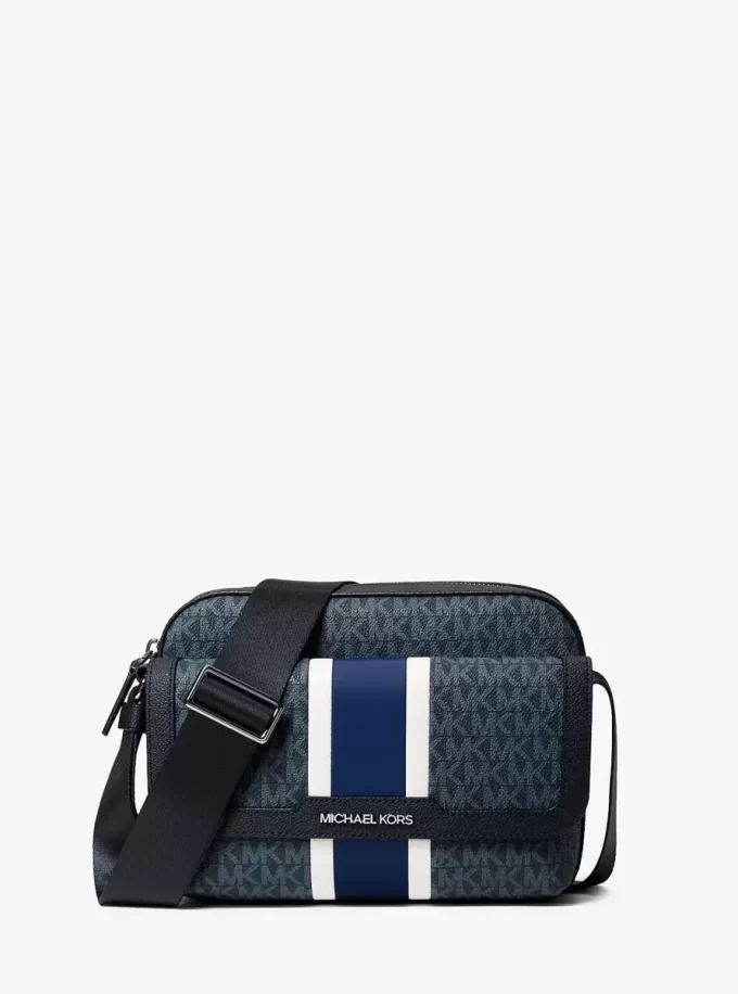 Torba na ramię Cooper Medium Signature Logo Stripe Camera Torba na ramię Cooper Medium Signature Logo Stripe Camera