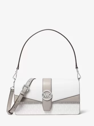 Torba na ramię Greenwich Medium Signature Logo Convertible