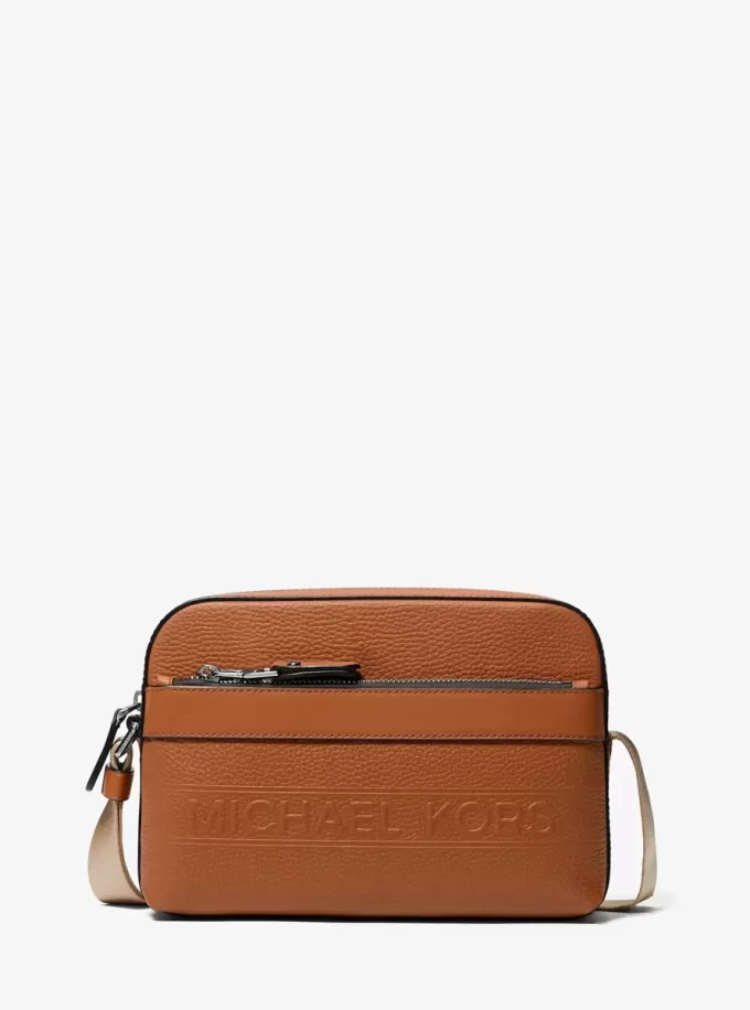 Torba na ramię Hudson Pebbled Leather Utility