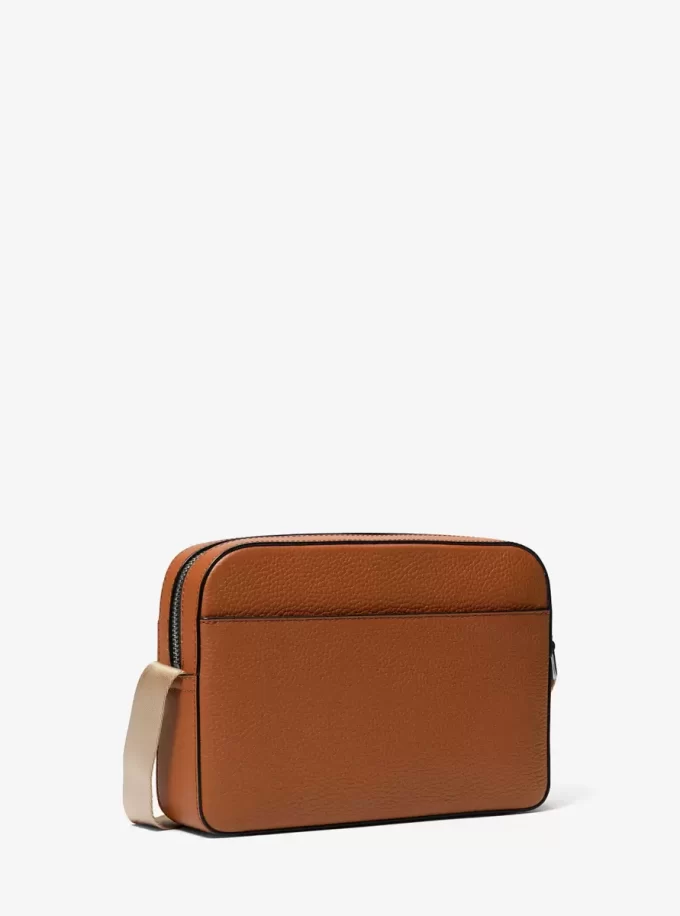 Torba na ramię Hudson Pebbled Leather Utility