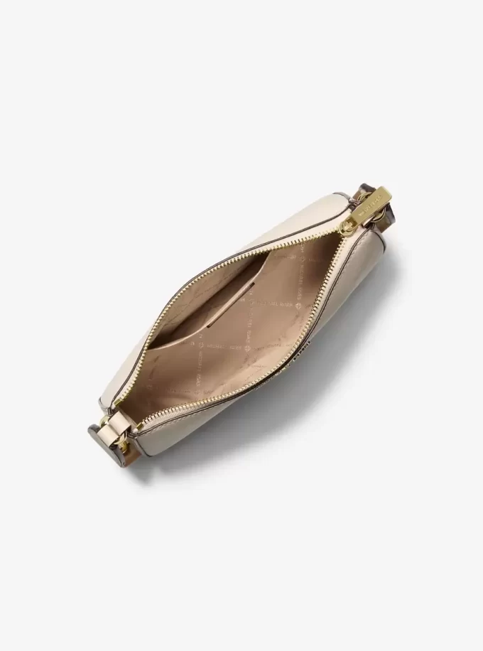 Torba na ramię Jet Set ze skóry saffiano z etui na Apple Airpods Pro Torba na ramię Jet Set ze skóry saffiano z etui na Apple Airpods Pro