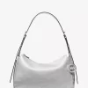 Torba na ramię Nolita Medium Metallic Pebbled Leather Torba na ramię Nolita Medium Metallic Pebbled Leather