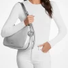 Torba na ramię Nolita Medium Metallic Pebbled Leather Torba na ramię Nolita Medium Metallic Pebbled Leather