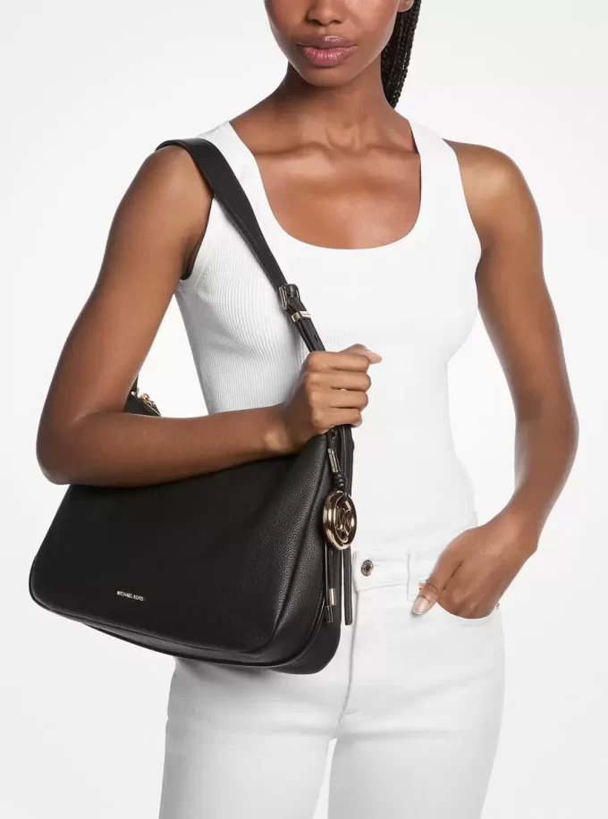 Torba na ramię Nolita Medium Pebbled Leather Torba na ramię Nolita Medium Pebbled Leather
