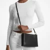 Torba na ramię Trisha ze średniej wielkości skóry groszkowanej Torba na ramię Trisha ze średniej wielkości skóry groszkowanej