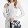 Torba na ramię Whitney Medium Color-Block z sygnowanym logo