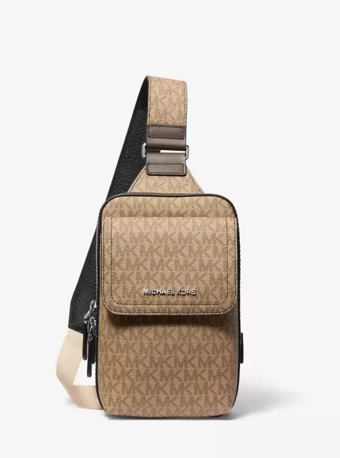 Torba na ramię z logo Hudson Signature Torba na ramię z logo Hudson Signature