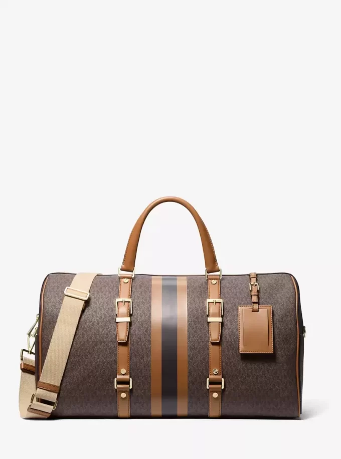 Torba podróżna Bedford Travel Extra-Large Signature Logo Stripe Weekender Torba podróżna Bedford Travel Extra-Large Signature Logo Stripe Weekender