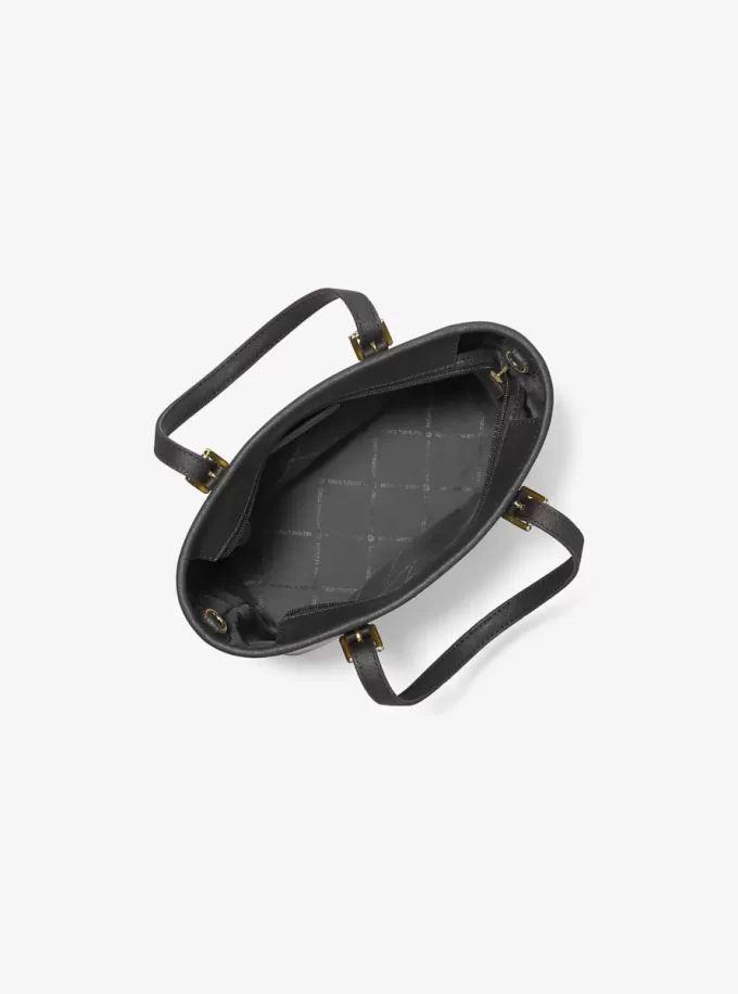 Torba podróżna Jet Set Travel Extra-Small ze skóry saffiano z zamkiem błyskawicznym od góry Torba podróżna Jet Set Travel Extra-Small ze skóry saffiano z zamkiem błyskawicznym od góry