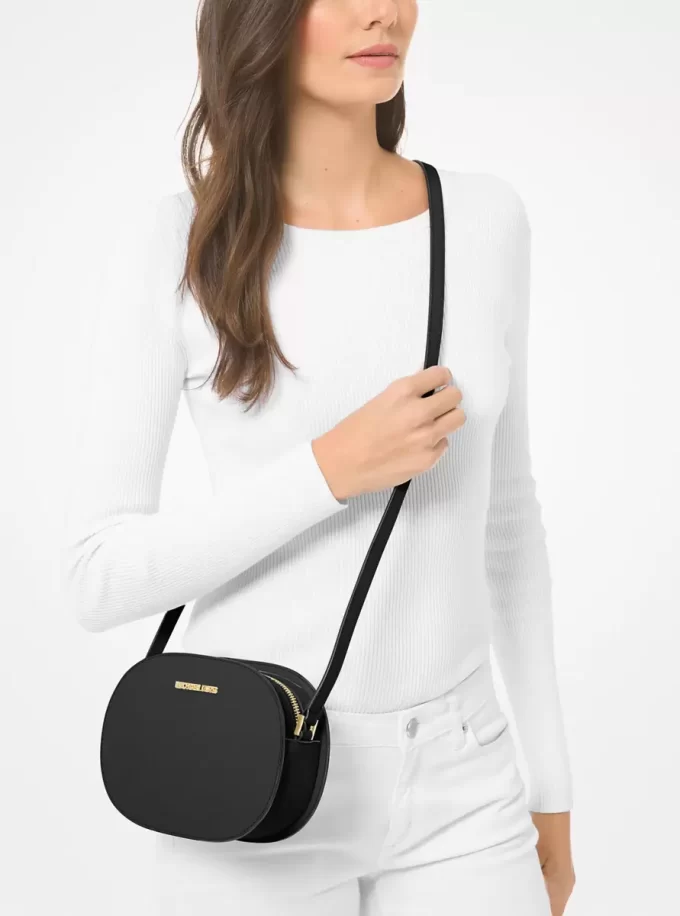 Torba podróżna Jet Set Travel Medium Saffiano Leather Crossbody Bag