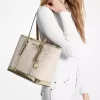 Torba podróżna Jet Set Travel Small Metallic Logo z zamkiem błyskawicznym od góry Torba podróżna Jet Set Travel Small Metallic Logo z zamkiem błyskawicznym od góry