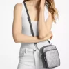 Torba typu crossbody Jet Set Medium Metallic Signature Logo