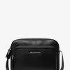Torba typu crossbody ze skóry groszkowanej Cooper Torba typu crossbody ze skóry groszkowanej Cooper
