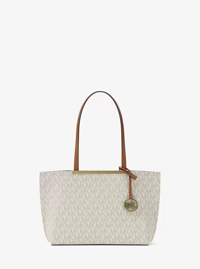Torba typu tote Evelyn Small Signature Logo Torba typu tote Evelyn Small Signature Logo