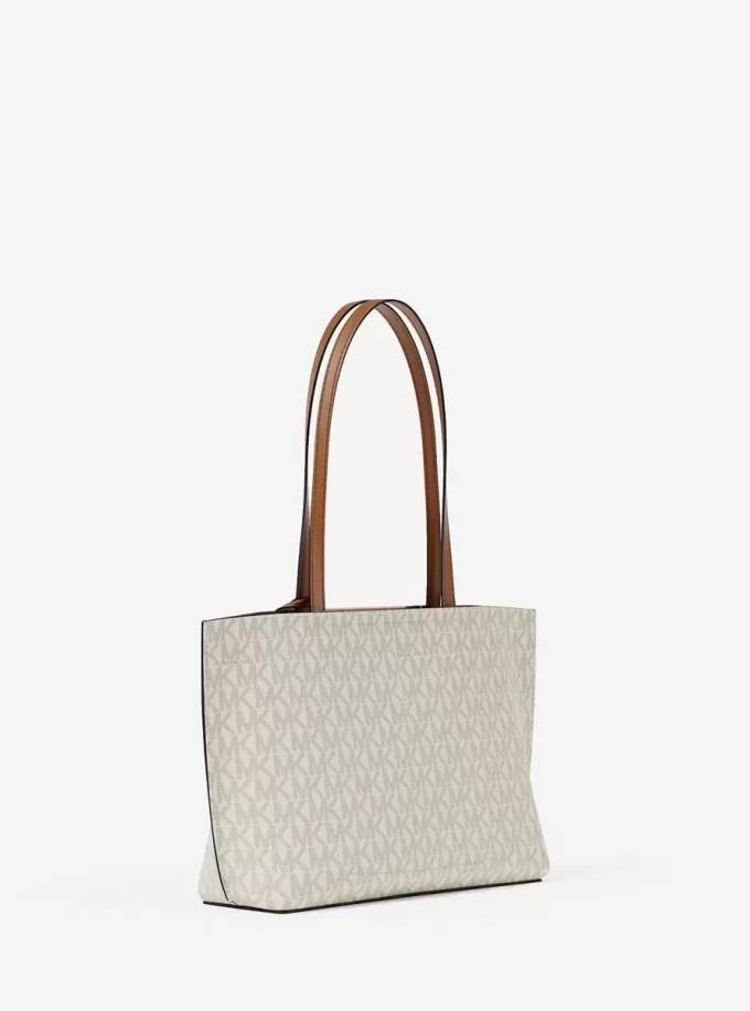 Torba typu tote Evelyn Small Signature Logo Torba typu tote Evelyn Small Signature Logo