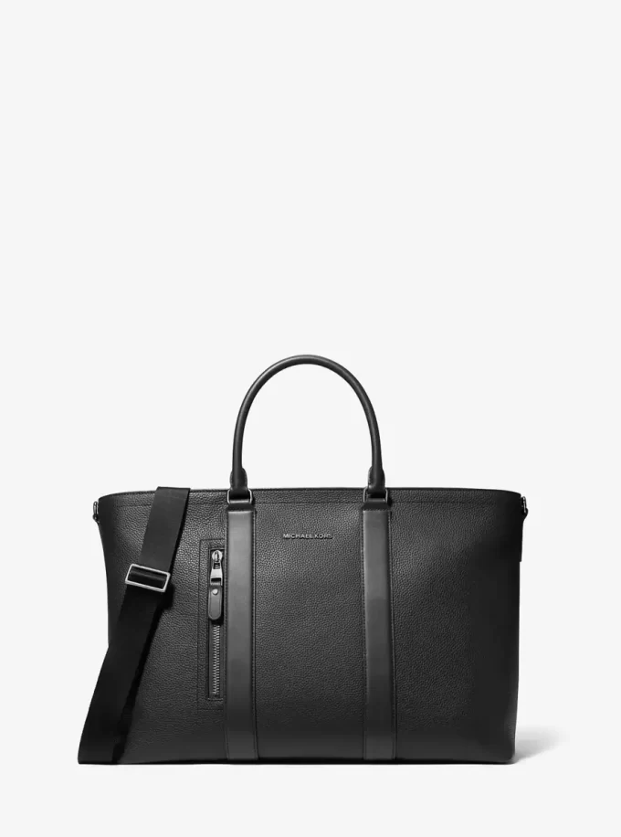 Torba typu tote Hudson Pebbled Leather Torba typu tote Hudson Pebbled Leather